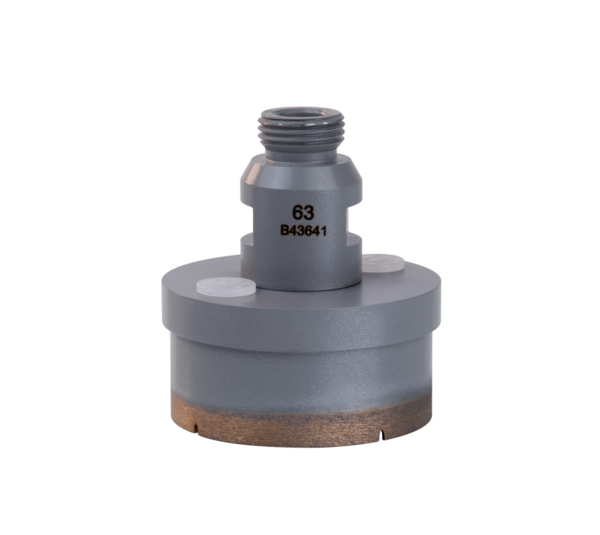 Standard diamond hollow drill