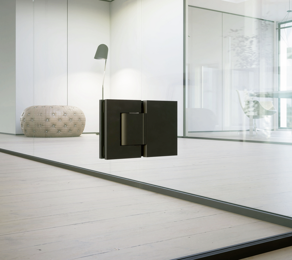 Biloba BL 8915 hydraulic swing door hinge, glass-glass 180°