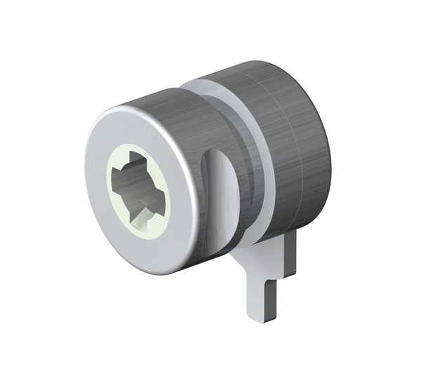 Serratura per porte scorrevoli in vetro Penda/Bipenda, senza cilindro di chiusur