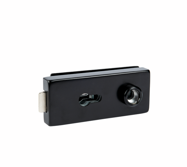 Studio glass door lock, profile cylinder