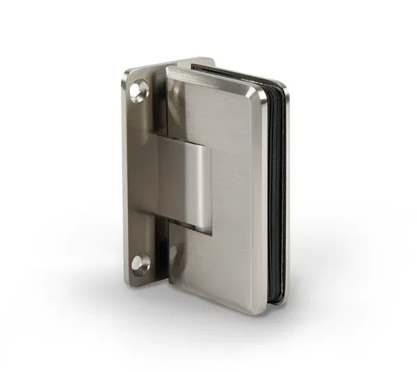 Barcelona Select shower door hinge, glass-wall 90°