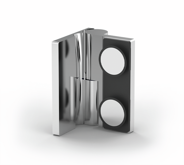 Shower door hinge Arta FM, glass-wall 90°