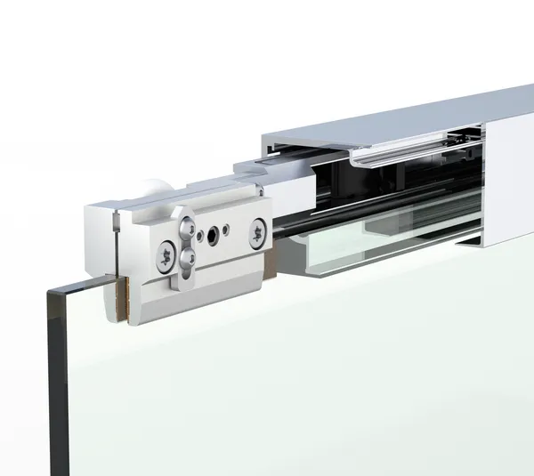 MasterTrack® ST sliding door set recess shower