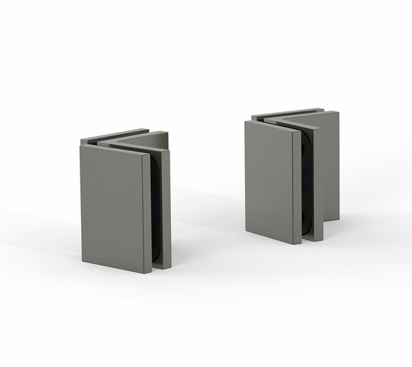 Angle connector Juna®, glass-glass 90°