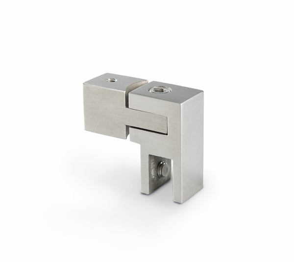 Glass connector Square 15, end piece