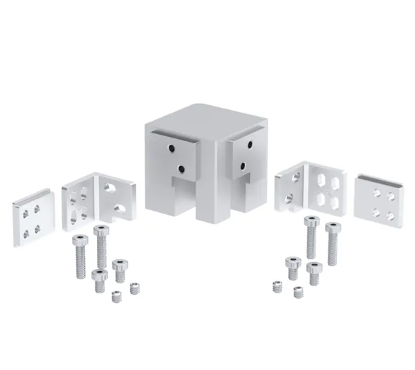 MasterTrack® ST sliding door set corner shower