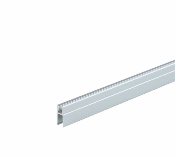 Aqua / Aqua light door connection profile for fixed glazing, 8 mm