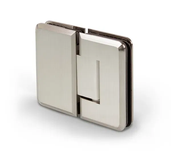Barcelona shower door hinge, glass-glass 180°