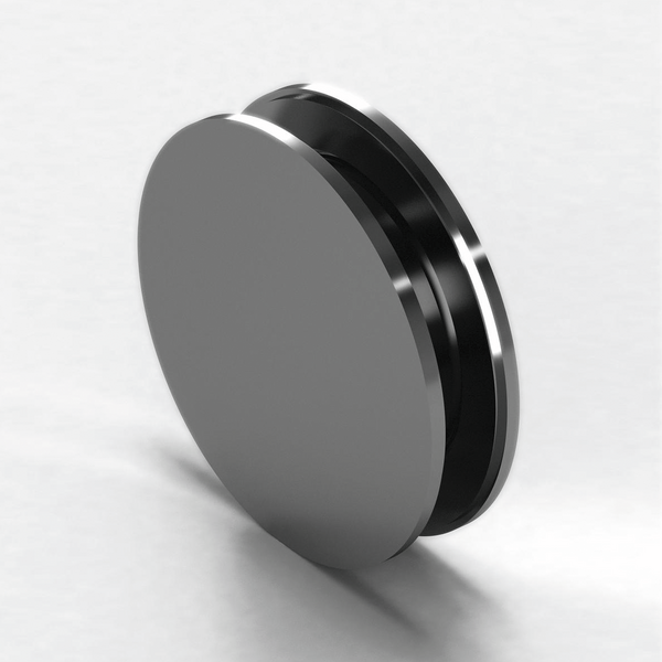 SlideTec Premium Floor Set Deckenmontage 1-flügelig mit Festverglasung