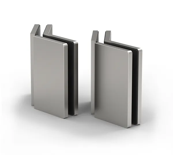 Santos angle connector, glass-glass 135°