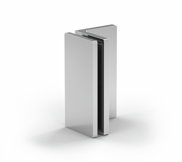 Madrid angle connector, glass-wall 90°