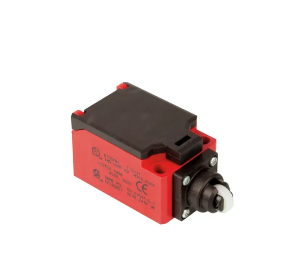 Limit switch with turned roller