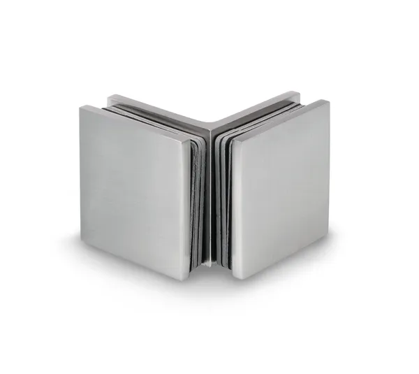 Bilbao Select angle connector, glass-glass 90°