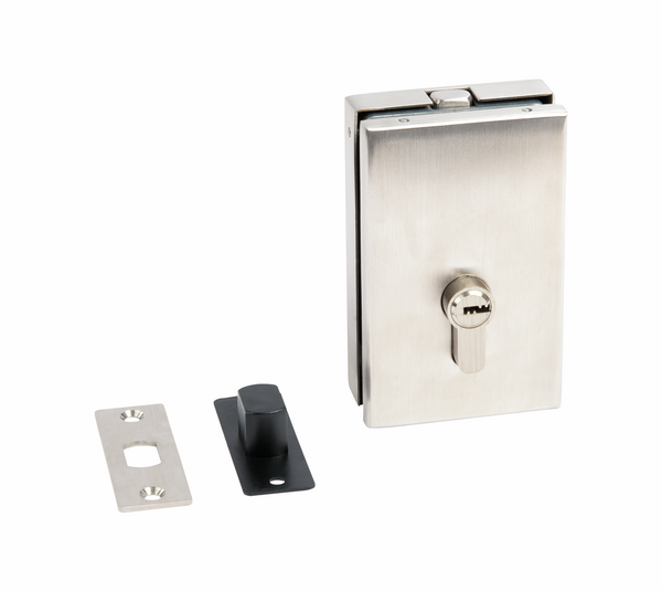 Corner lock, single-sided cylinder lock rosette, profile cylinder