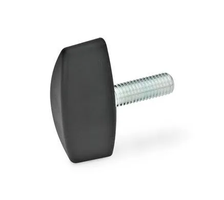 Tornillo mariposa Elesa Ø 40 mm, rosca M8, long. rosca 16mm 