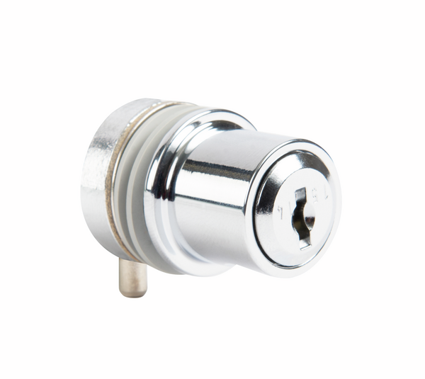 Cylinder knob / glass door lock