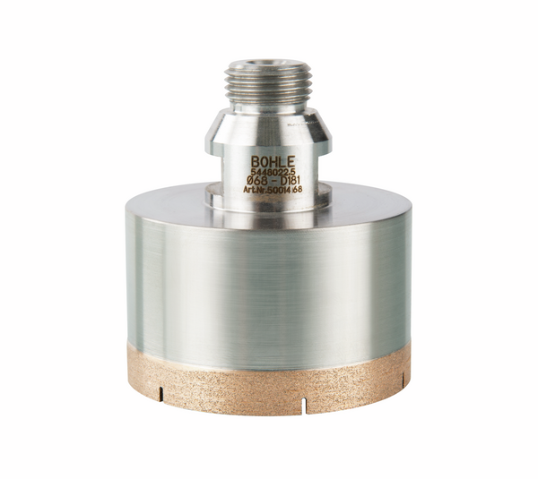 Industrial diamond hollow drill bits