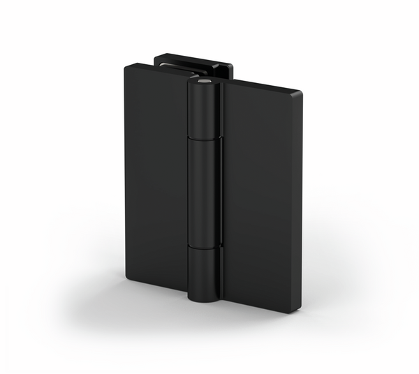 Paumelle pour porte de douche Madrid, verre-mur 180°