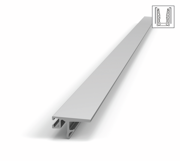 VetroMount® Heavy Duty Abdeckprofil oben