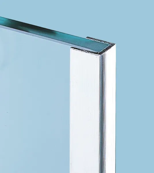 Edging channel, 6 mm glass