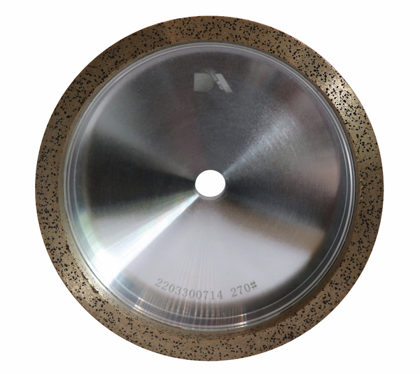 Cup wheel rim diamond/metal bonded