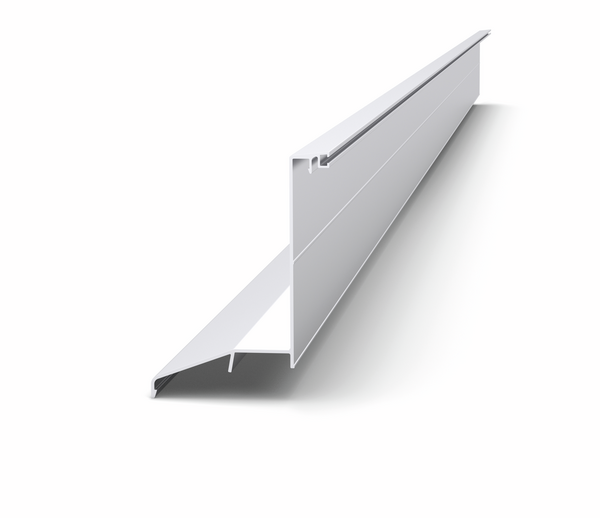 Profilo di copertura laterale VetroMount® per profilo a pavimento F