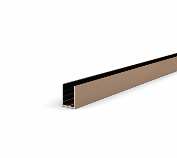 U-profiel 20 x 15 mm