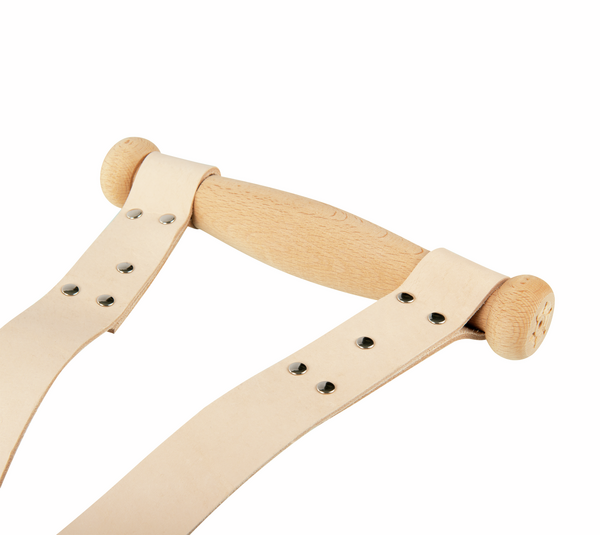 Carrying strap, leather