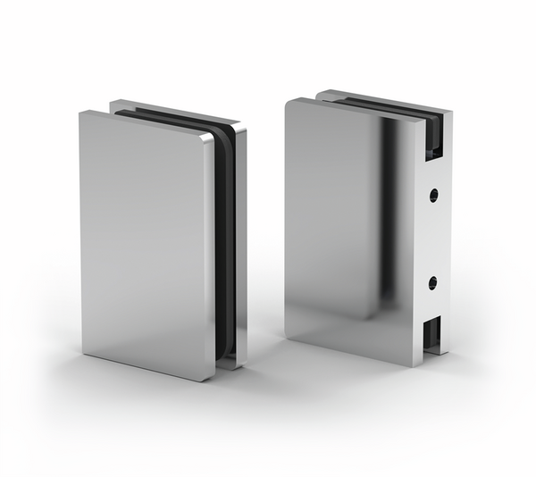 Santos connector, glass-wall 90°