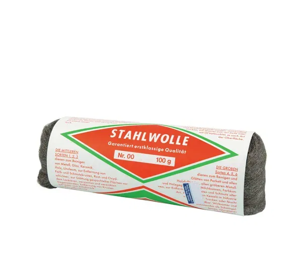 Steel wool, fineness 00