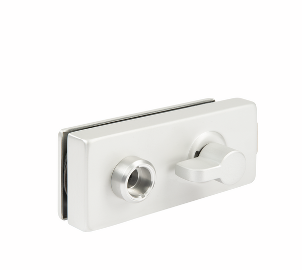 Serrure pour porte en verre Studio WC