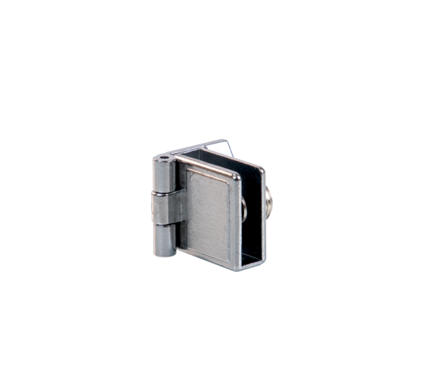 Vitreasy 010 Furniture corner hinge, glass-wood