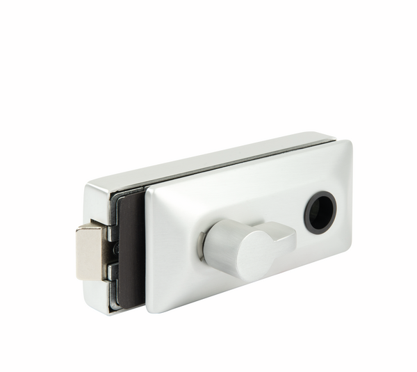 Serrure pour porte en verre Studio WC