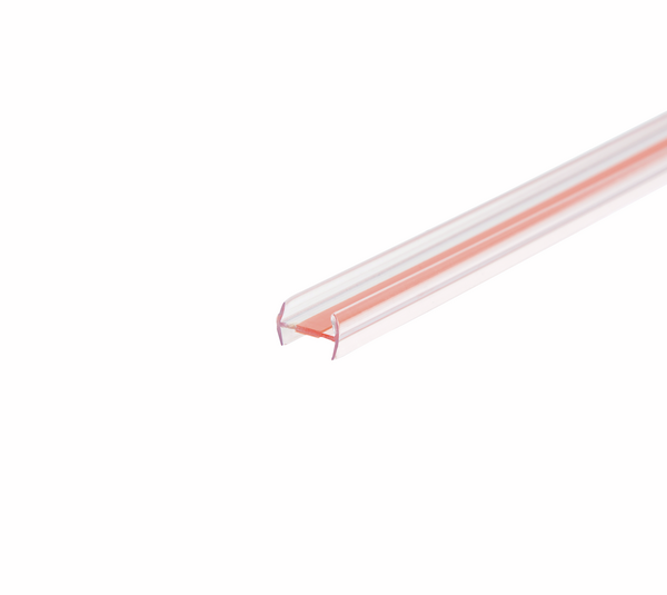 Glass connecting profile flat H-profile