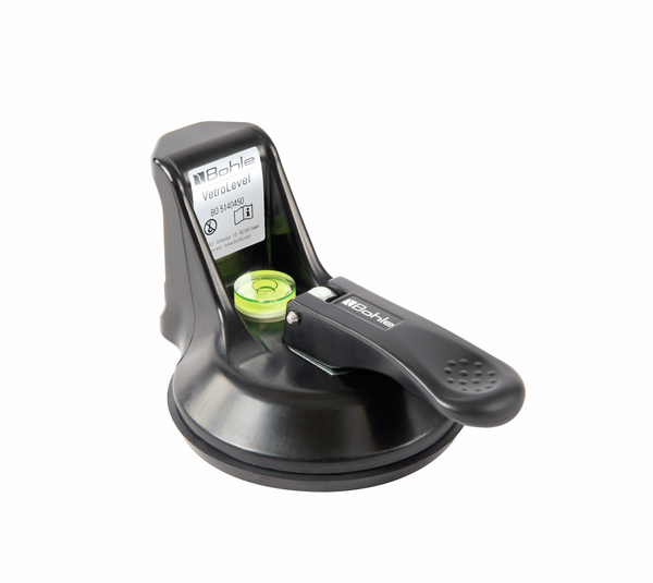 VetroLevel suction cup with integrated spirit level