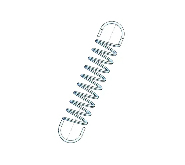Tension spring type Z-231