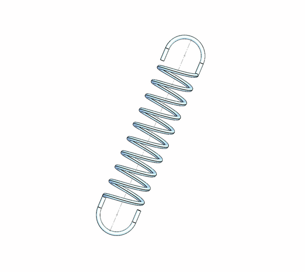 Tension spring type Z-231