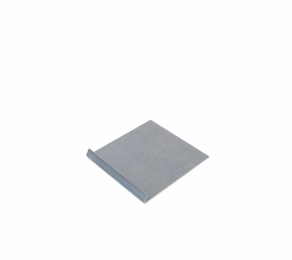 Spiegelblech abgekantet, selbstklebend, Pack mit 10 Stück