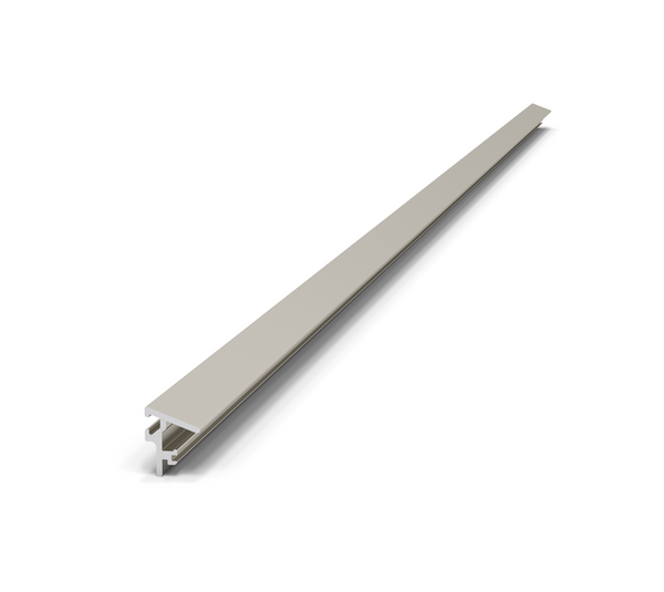 VetroMount® Slim top cover profile, for side profile