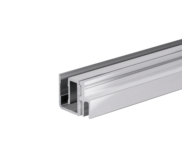 Bath attachment profile and magnetic rail support