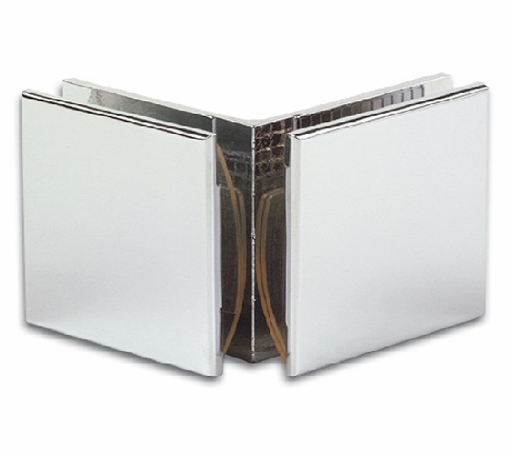 Bilbao angle connector, glass-glass 90°