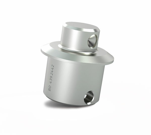 Replaceable head for locating pin