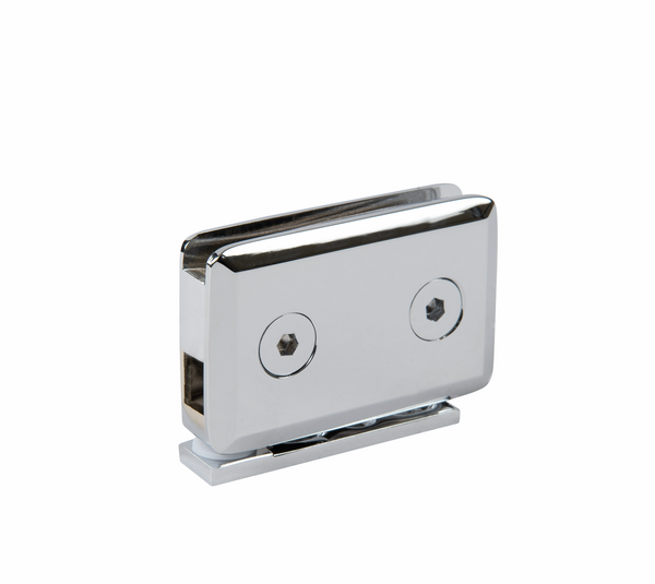 Furniture corner hinge Vitreasy 006, glass-wood
