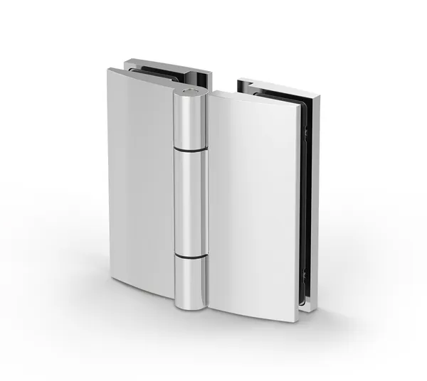 Avila shower door hinge, glass-glass 180°