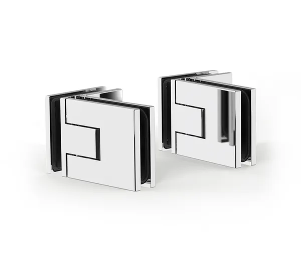 Shower door hinge Juna®, glass-glass 90°
