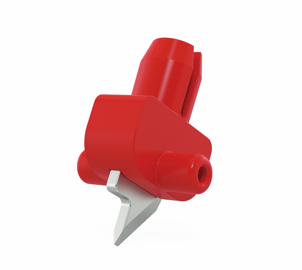 Lame Silberschnitt® dans son support en plastique