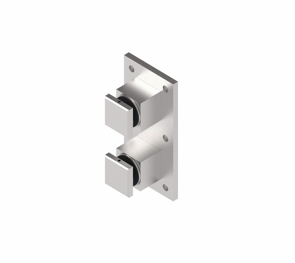 Fixation par point 50 x 50 mm avec plaque de base, réglable à 360°