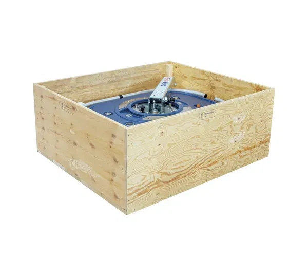 Caja de transporte de madera