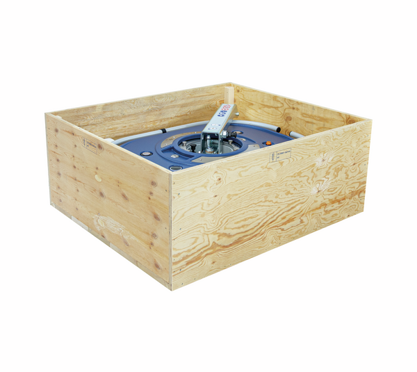 Wooden transport box