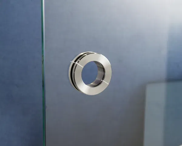 Kerek, nyitott kagylófogantyú